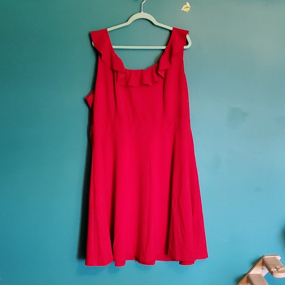 Red dress